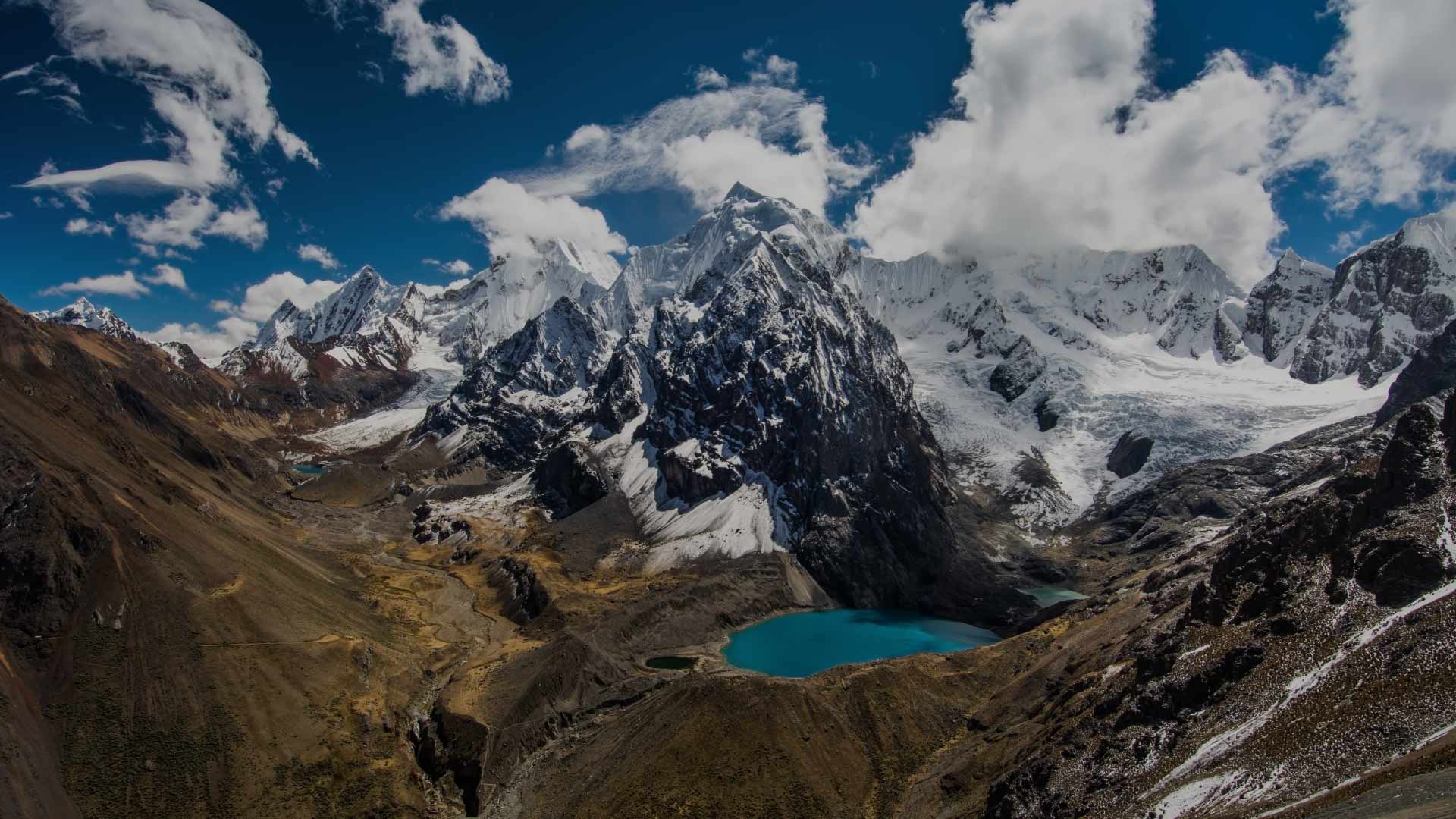 Vista de la Cordillera Blanca